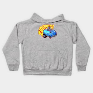 Zingers Hot Wheels Retro Design Kids Hoodie